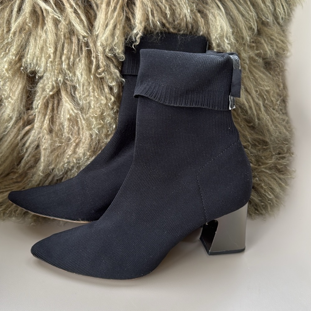 Zara sock heals size 37 black
